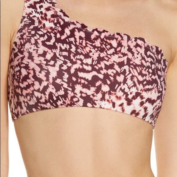 NWT Gorgeous Chelsea28 scalloped bikini top medium - Picture 6 of 9